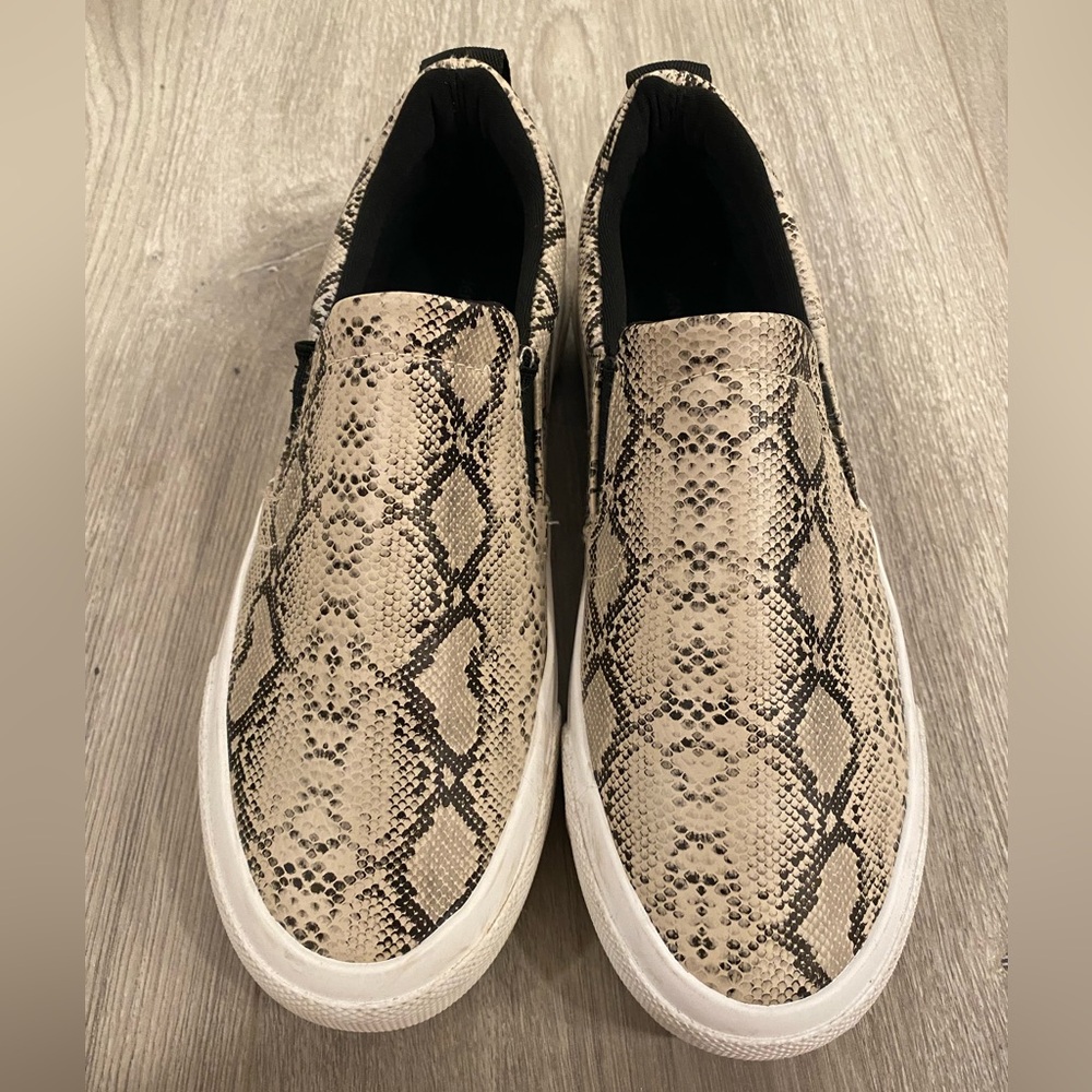 Jenn Ardor snake skin sneakers